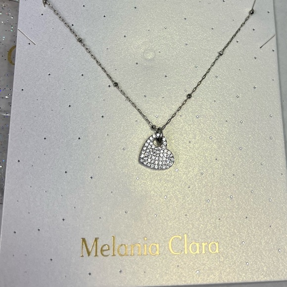 Melania Clara Heart Necklace - Picture 2 of 3
